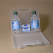 Eyewash Station - 2 x 500ml Solutions and 2 Eye pads