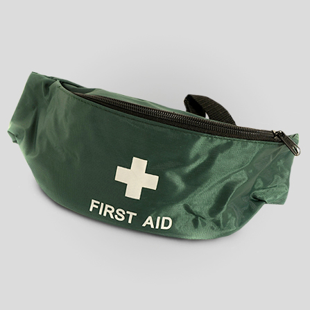 First Aid Green Canvas Bumbag BBS